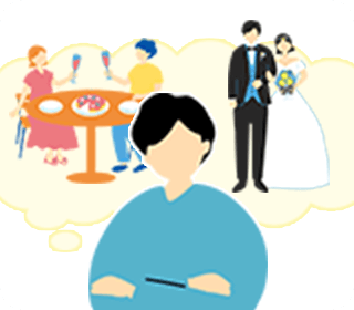 結婚がしたいのか、デートがしたいのか悩む男性