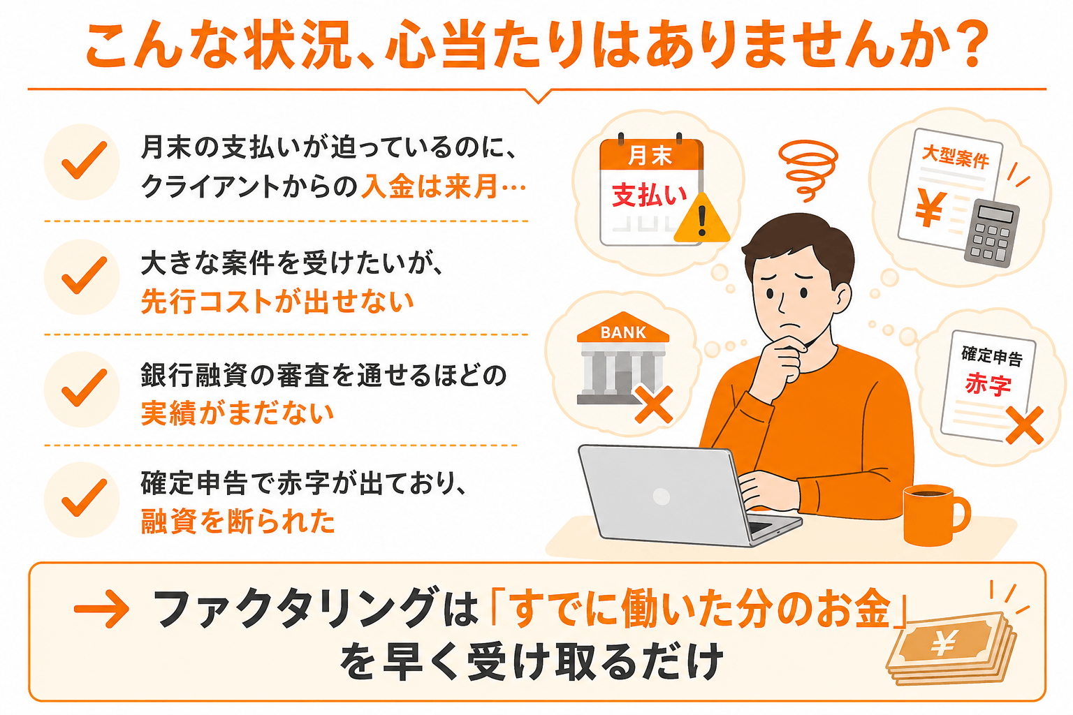 こんな状況、心当たりはありませんか？