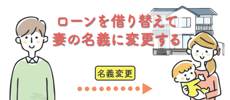 妻が住み続ける