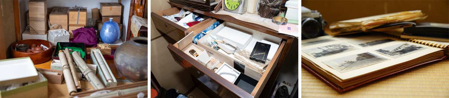 貴重品の仕分け