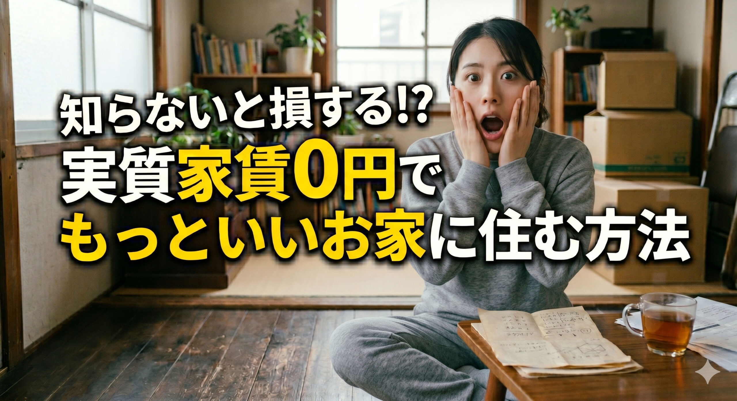 知らないと損する実質家賃0円でもっと良い都内の家に住む方法