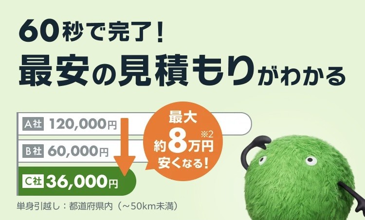 スーモ引越し見積もり