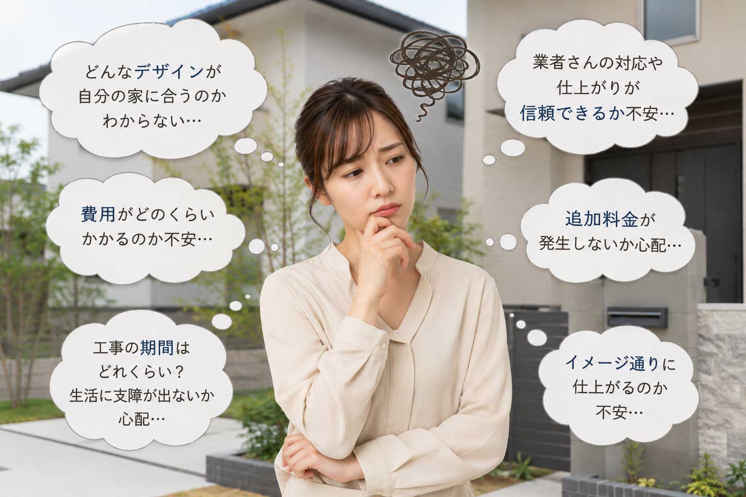 外構の悩み