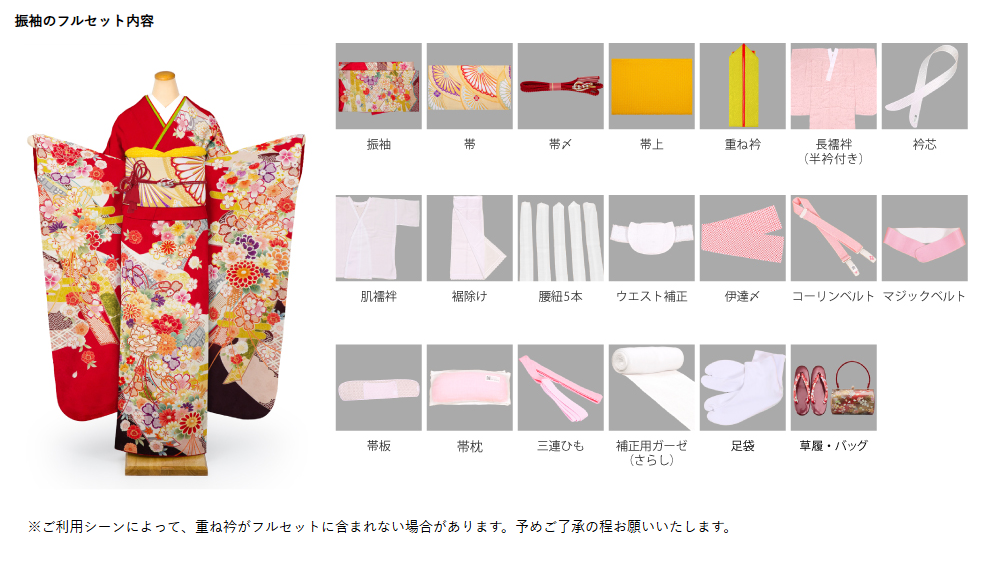 わらくあんのフルセットは充実度が違う！