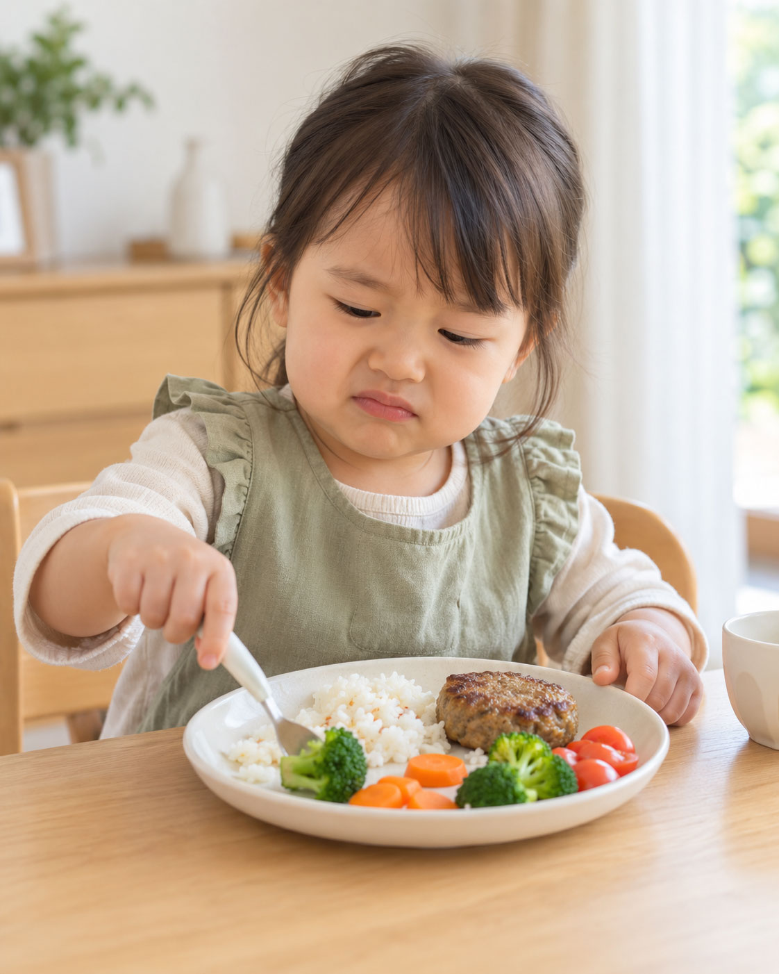 偏食こども画像